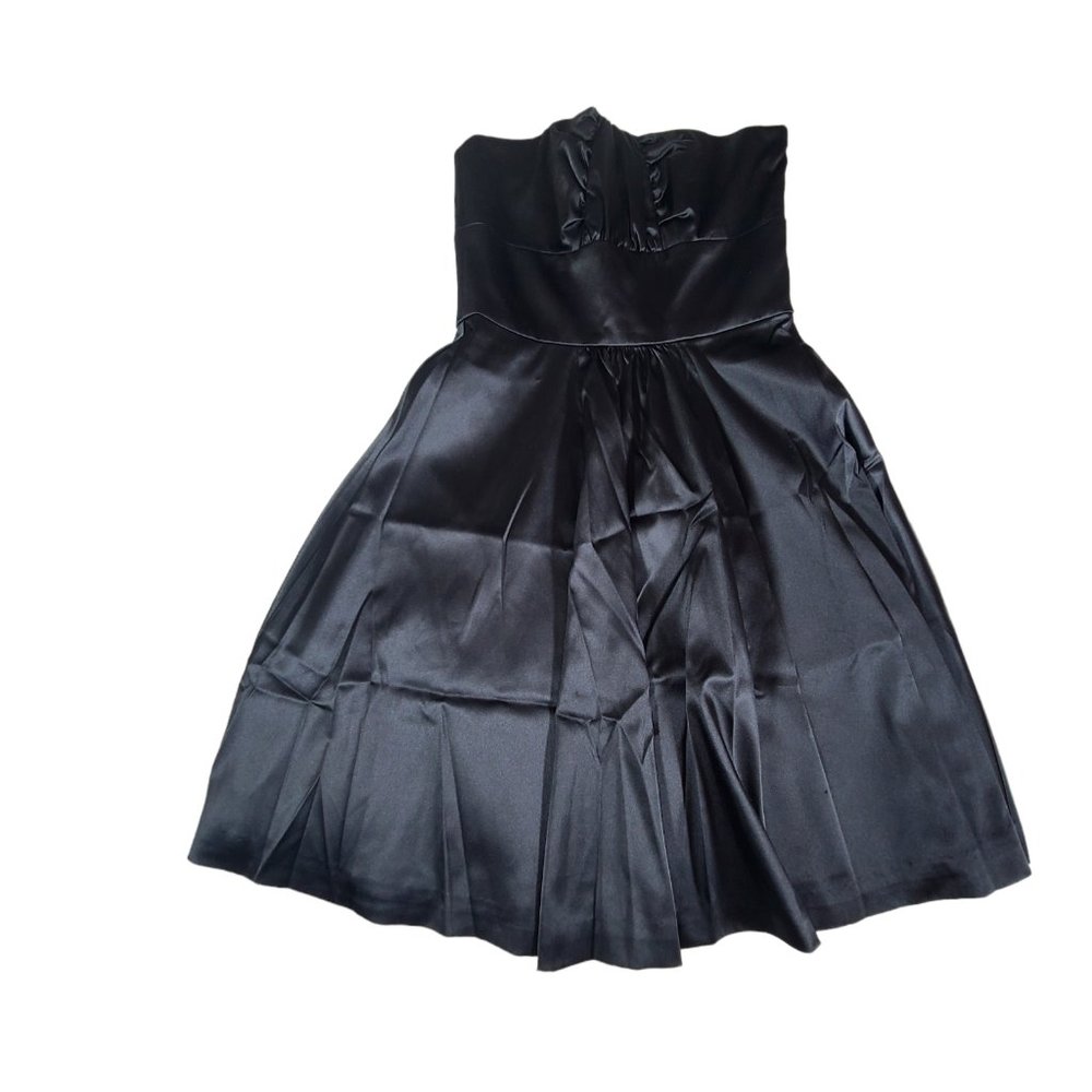 White House Black Market Womens Dress 2 Black Strapless Faile Cocktail Party